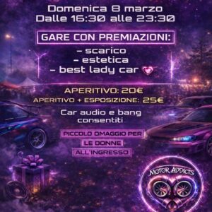 MOTOR ADDICTS - APERITIVO